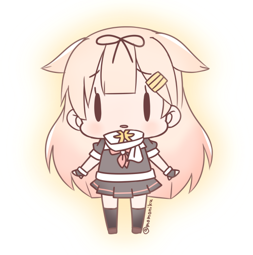 yuudachi and yuudachi kai ni (kantai collection) drawn by momoniku_(taretare-13)