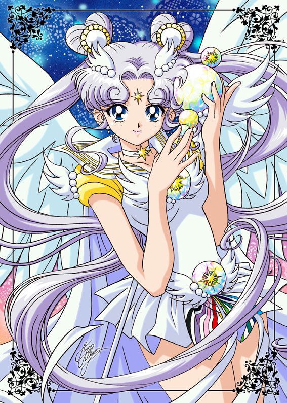 sailor cosmos (bishoujo senshi sailor moon and 1 more) drawn by marco_albiero