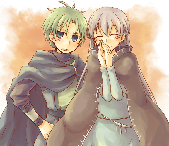 sophia and raigh (fire emblem and 1 more) drawn by serina_ranshi