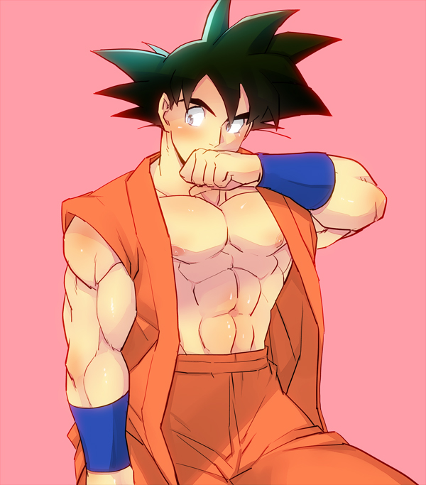 son goku (dragon ball and 1 more) drawn by gacharunta