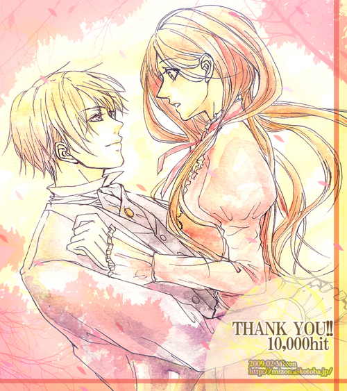 lydia carlton and edgar ashenbert (hakushaku to yousei) drawn by mizu_no