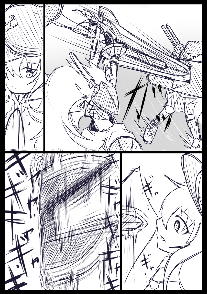 hibiki and uzuki (kantai collection) drawn by ogawa_shou