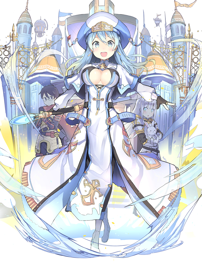 shisuha alvy and norl fanya (gacha wo mawashite nakama wo fuyasu saikyou no bishoujo gundan wo tsukuriagero) drawn by isegawa_yasutaka