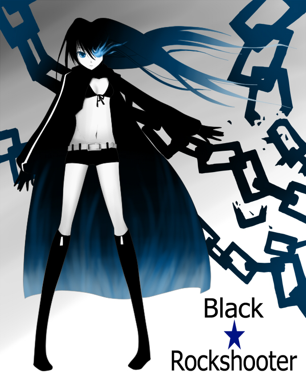 black rock shooter (black rock shooter) drawn by akatsuki6411