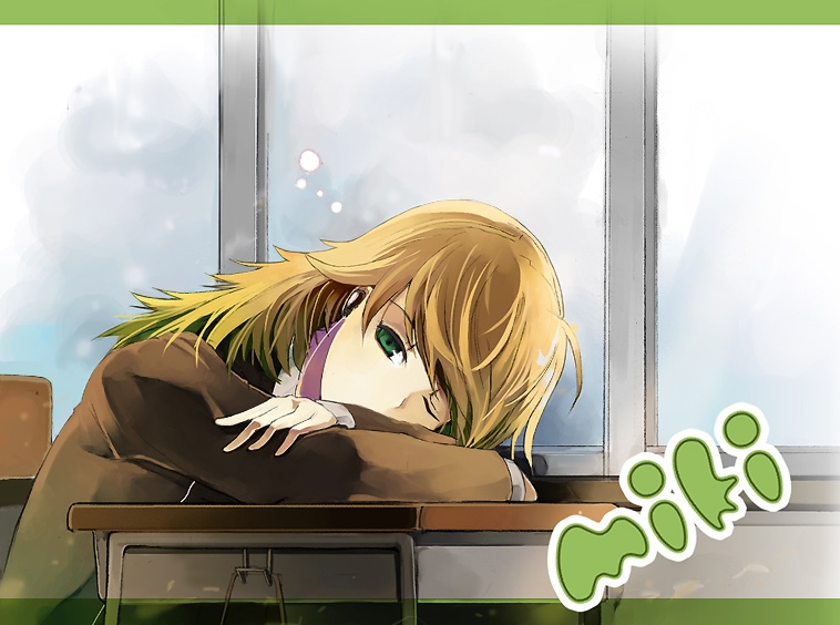 hoshii miki (idolmaster and 1 more) drawn by pos_(shiratama-ya)