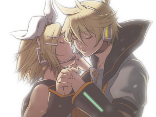 kagamine rin and kagamine len (vocaloid) drawn by shitsuki_chika