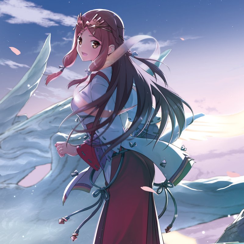 fan la norne (xenoblade chronicles and 2 more) drawn by taromarun