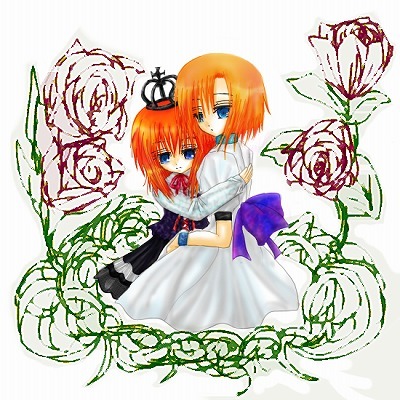 ryuuguu rena and ushiromiya maria (higurashi no naku koro ni and 1 more)