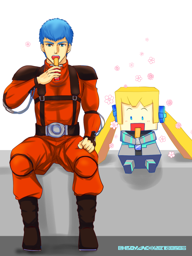 angela balzac and chirico cuvie (super robot wars and 3 more) drawn by hgoyan