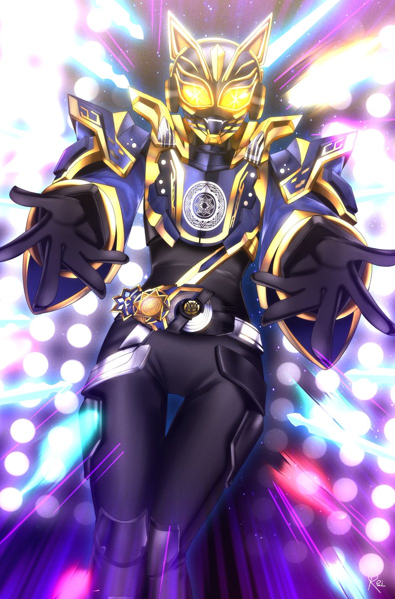 kamen rider na-go (kamen rider and 1 more) drawn by reiei_8