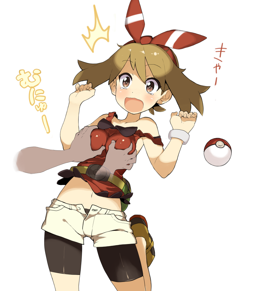 may (pokemon and 1 more) drawn by tomohico
