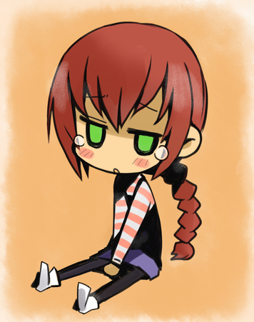 suou pavlichenko (darker than black) drawn by tyorori