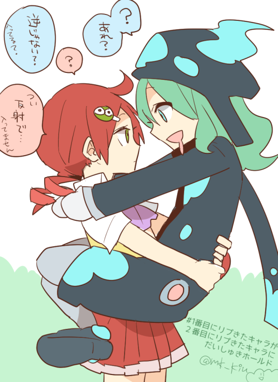 andou ringo, ecolo, and unusual ecolo (puyopuyo and 1 more) drawn by mk_kiu