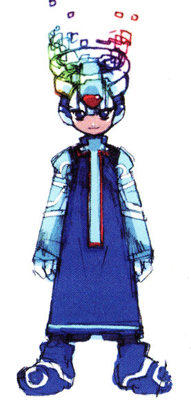 x (mega man and 1 more) drawn by nakayama_tooru