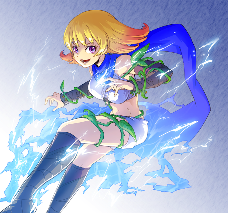 phosphora (kid icarus and 1 more) drawn by sayoyonsayoyo