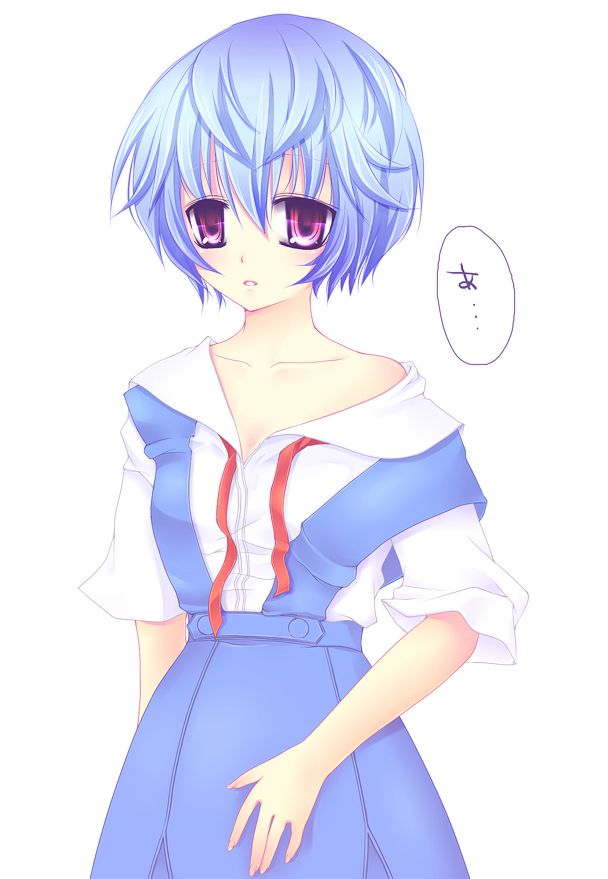 ayanami rei (neon genesis evangelion) drawn by mikazuki_sara