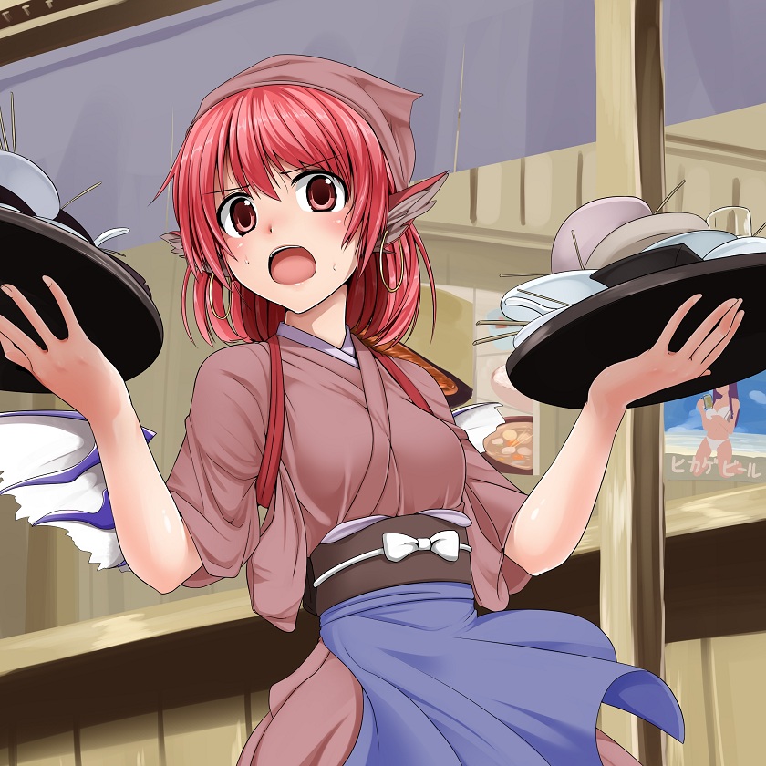 mystia lorelei and okamisty (touhou) drawn by miki_purasu