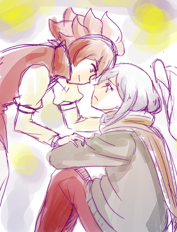 aila jyrkiainen and reiji (gundam and 1 more) drawn by haru_(pixiv135137)