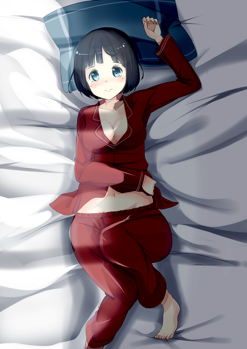 kirigaya suguha (sword art online) drawn by alp