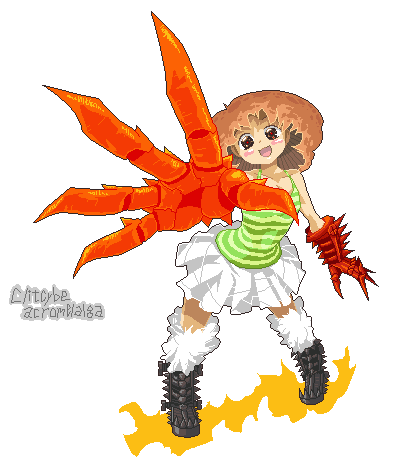 paralepistopsis acromelalga (oso-teki kinoko gijinka zukan) drawn by oso_(toolate)