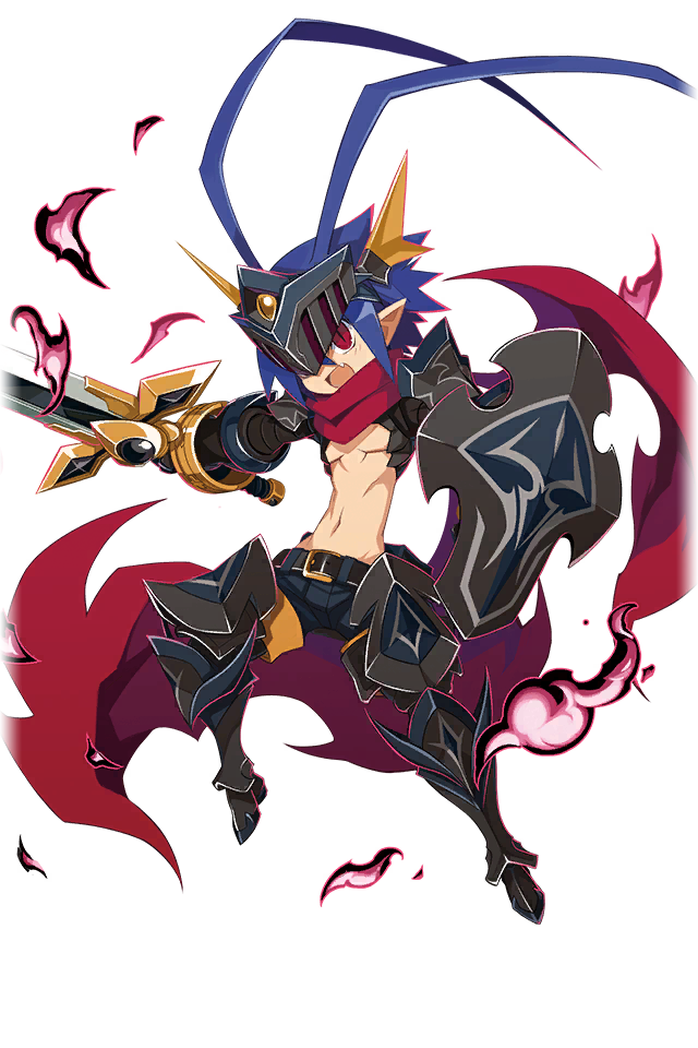 laharl (disgaea and 1 more) drawn by harada_takehito