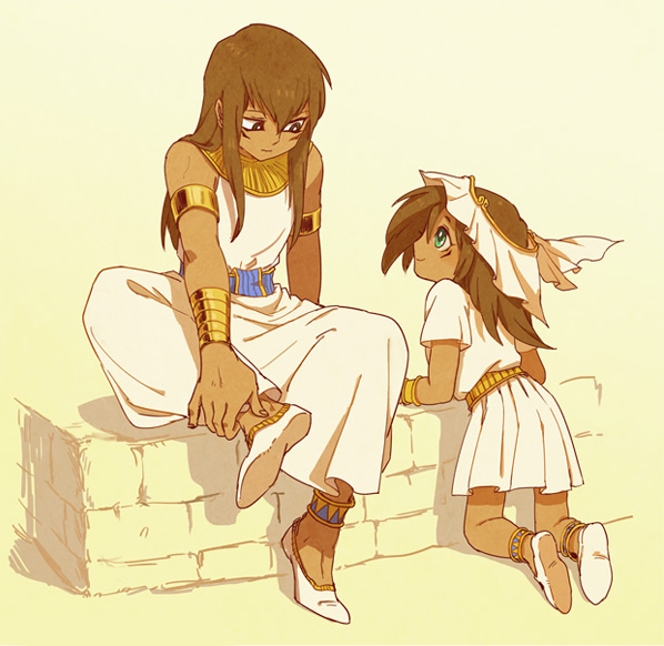 mana and mahado (yu-gi-oh! and 1 more) drawn by yuza