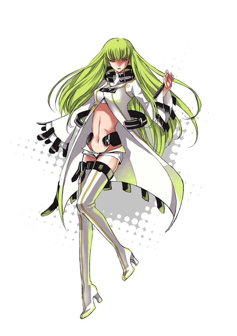 hatsune miku and c.c. (vocaloid and 1 more) drawn by drawfag