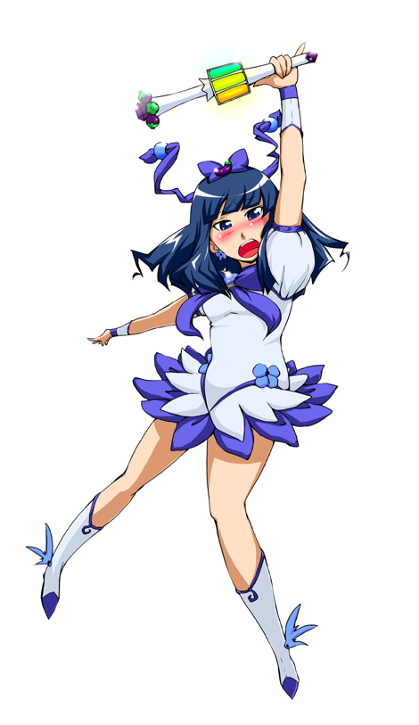 iizuka tatsuki (precure and 2 more) drawn by gon_(inakado)