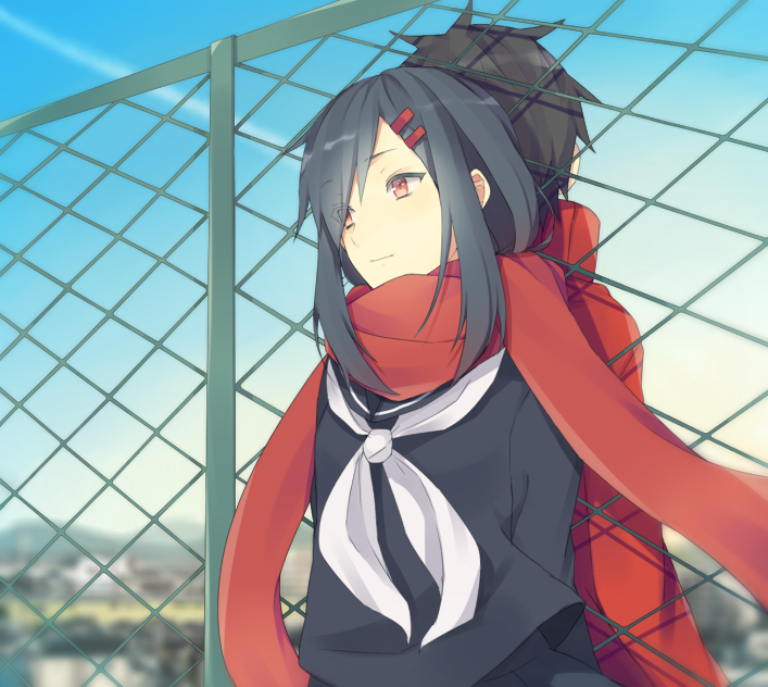 tateyama ayano and kisaragi shintarou (kagerou project) drawn by hamunezuko_(nezukonezu32)