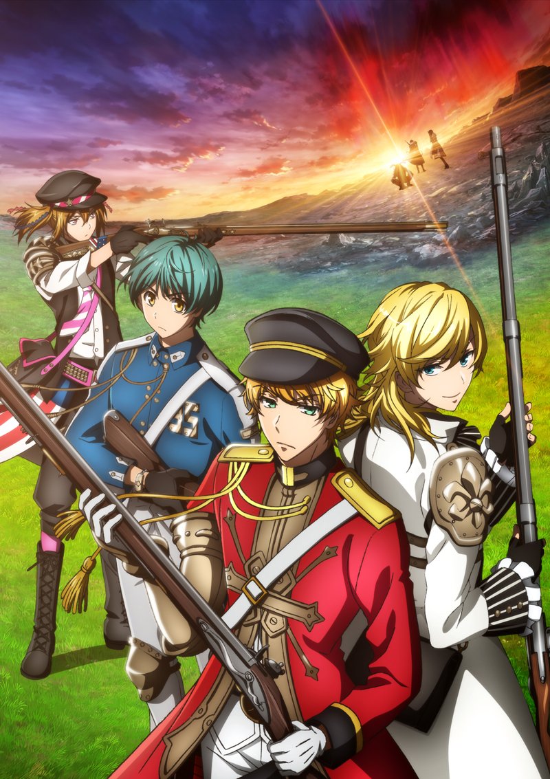 brown bess, charleville, kentucky, springfield, belga, and 2 more (senjuushi and 1 more) drawn by majiro_(mazurka)