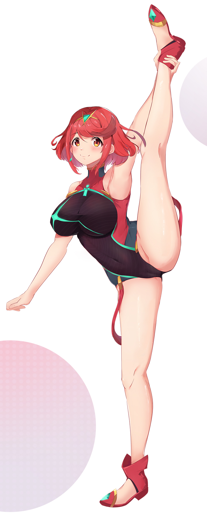 pyra (xenoblade chronicles and 1 more) drawn by kiiro_kimi