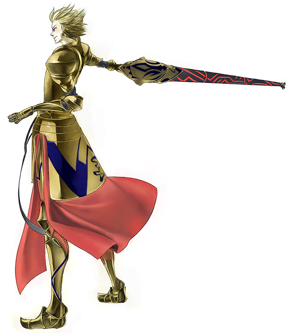 gilgamesh (fate and 1 more) drawn by ghana_(loop)