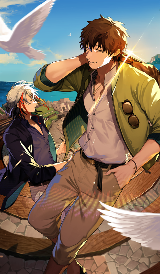 hector and odysseus (fate and 1 more) drawn by ororooops