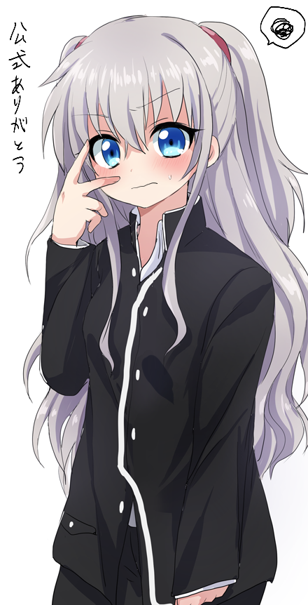 tomori nao and otosaka yuu (charlotte) drawn by nakadome