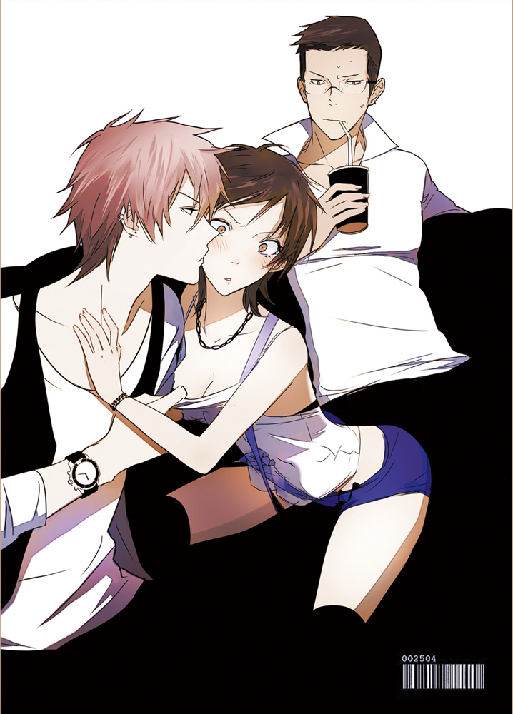 konno makoto, mamiya chiaki, and tsuda kousuke (toki wo kakeru shoujo) drawn by koutarou_(farthest)