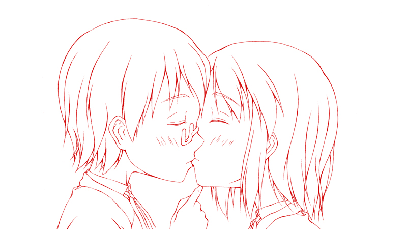 hirasawa yui and manabe nodoka (k-on!) drawn by shimofuri_kaeru