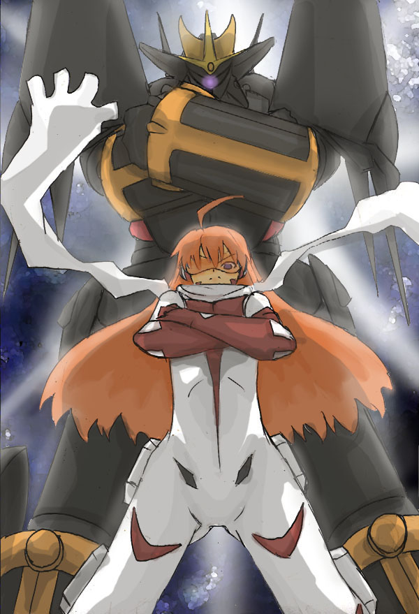 nono, gunbuster, and buster machine 7 (top wo nerae! and 1 more) drawn by ryu3224