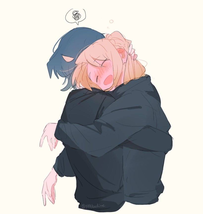 ijichi nijika and yamada ryo (bocchi the rock!) drawn by raven_(099stardive)