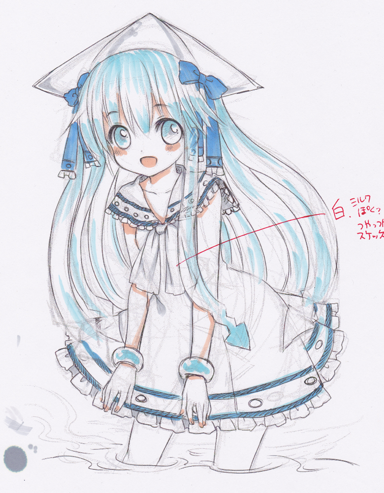 ikamusume (shinryaku! ikamusume) drawn by mosho