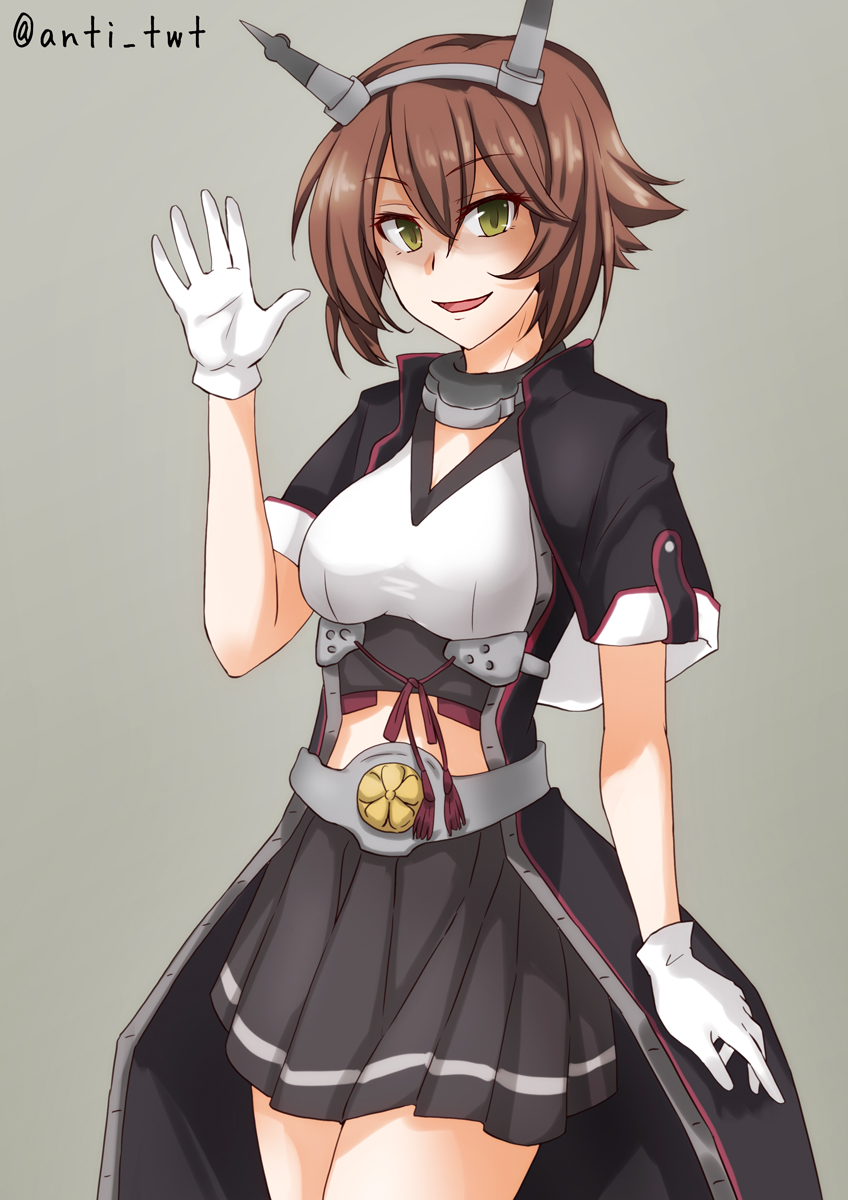 mutsu and mutsu kai ni (kantai collection) drawn by anti_(untea9)