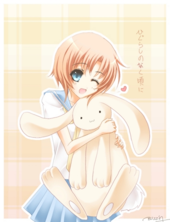 ryuuguu rena (higurashi no naku koro ni) drawn by blizz