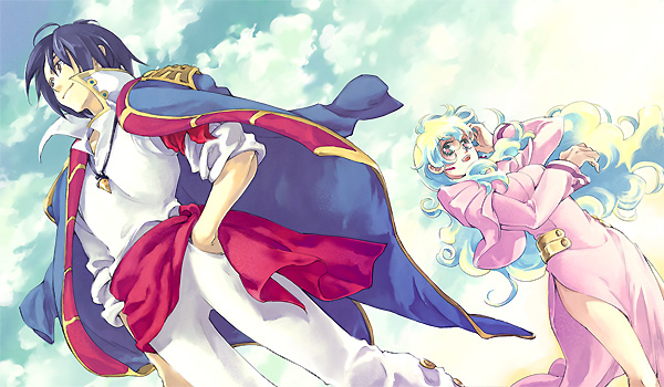 nia teppelin and simon (tengen toppa gurren lagann) drawn by akutsu_(yuumi)