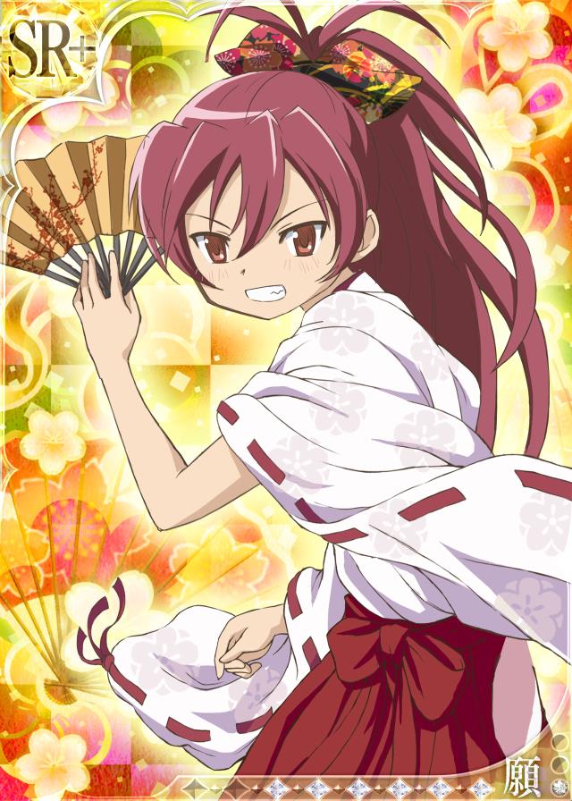 sakura kyoko (mahou shoujo madoka magica and 1 more)