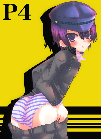 shirogane naoto (persona and 1 more) drawn by morimori
