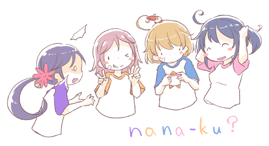 ushio, akebono, sazanami, and oboro (kantai collection) drawn by sou_tamae
