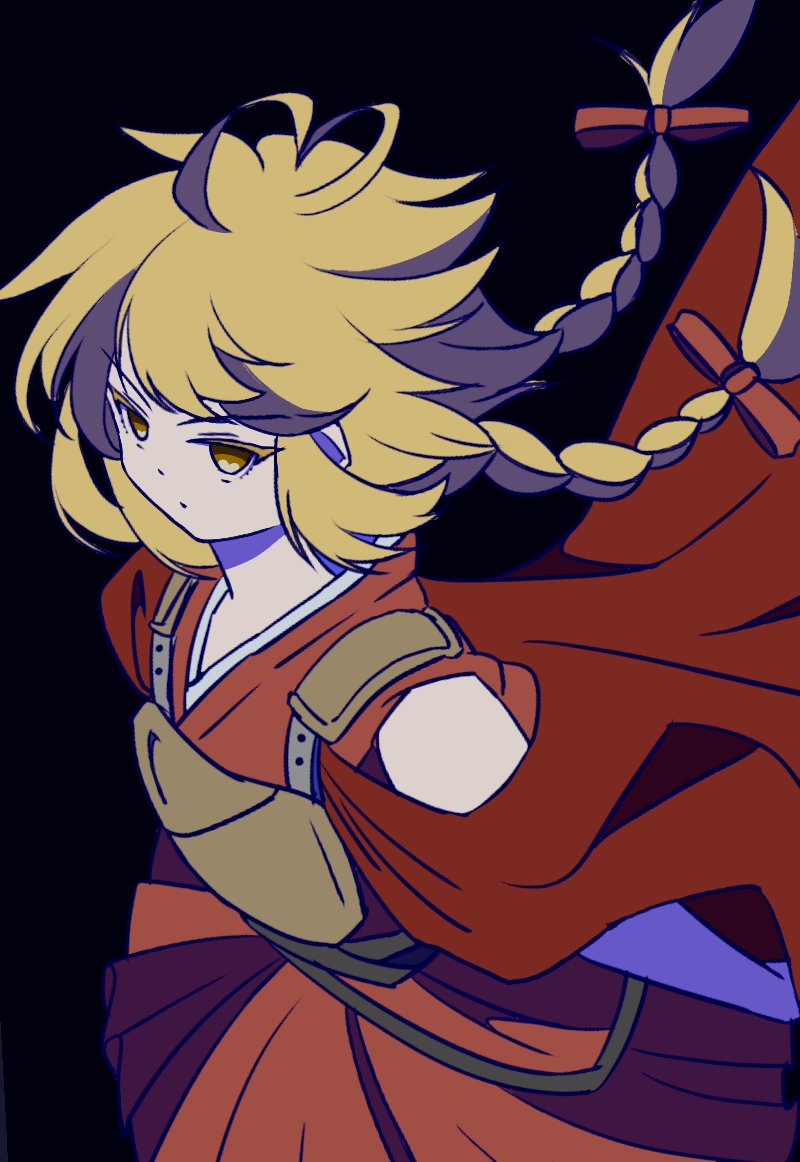 ooama no ake no mitori (len'en) drawn by biberiye
