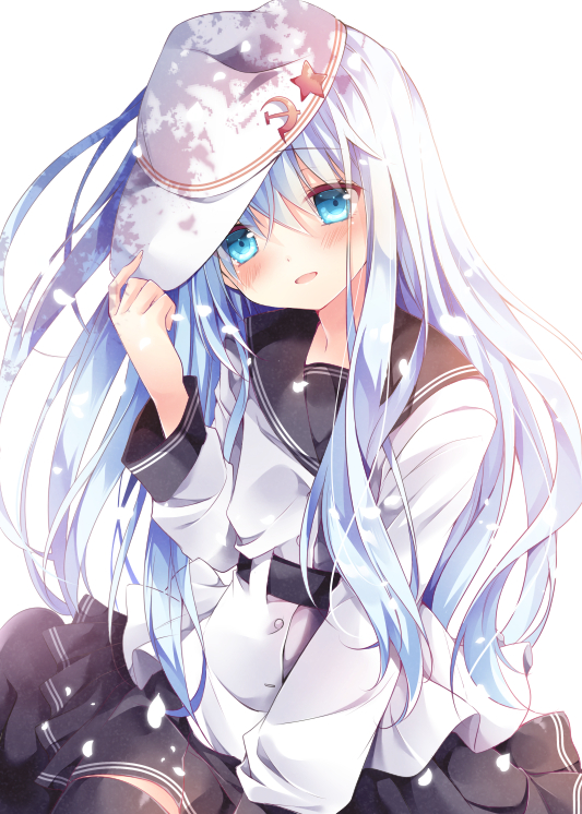 hibiki and verniy (kantai collection) drawn by nogi_takayoshi