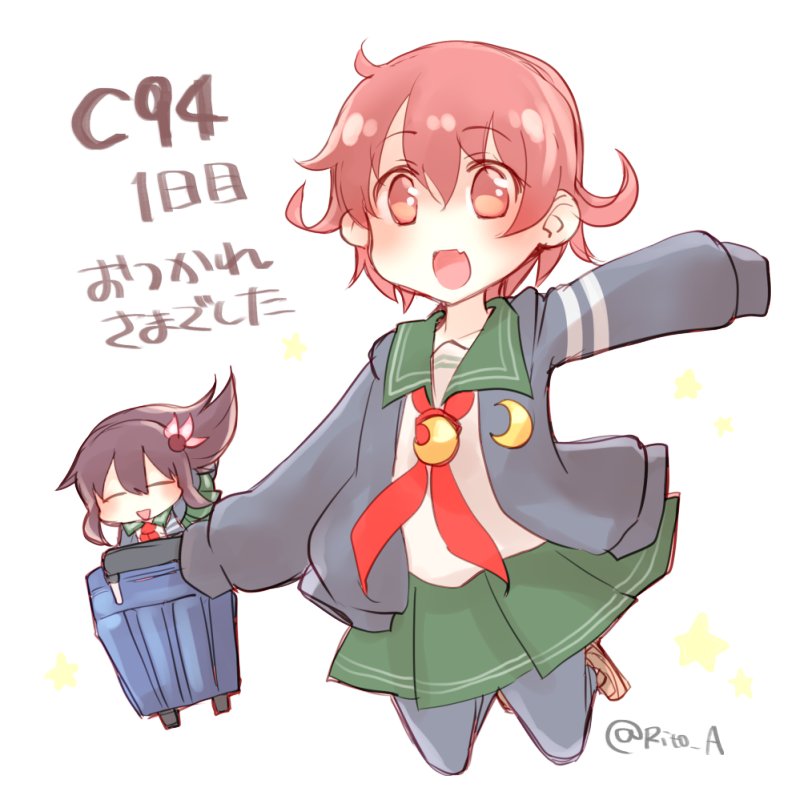 mutsuki, kisaragi, mutsuki kai ni, and kisaragi kai ni (kantai collection) drawn by suna_kiririto