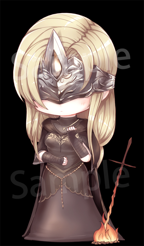 fire keeper (dark souls and 1 more) drawn by beancurd