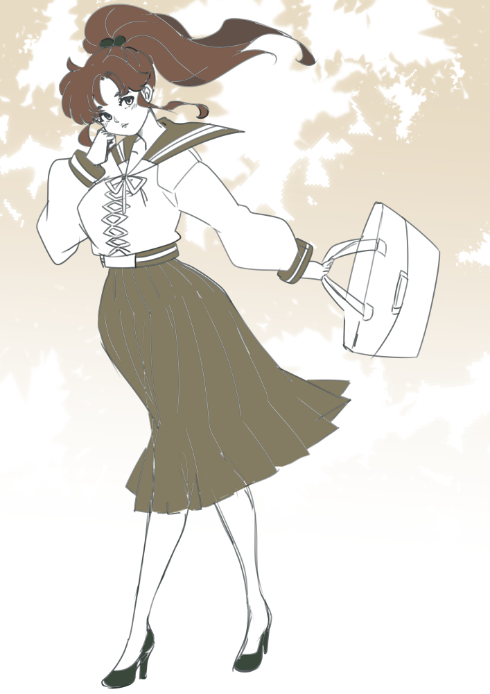kino makoto (bishoujo senshi sailor moon) drawn by kuwango